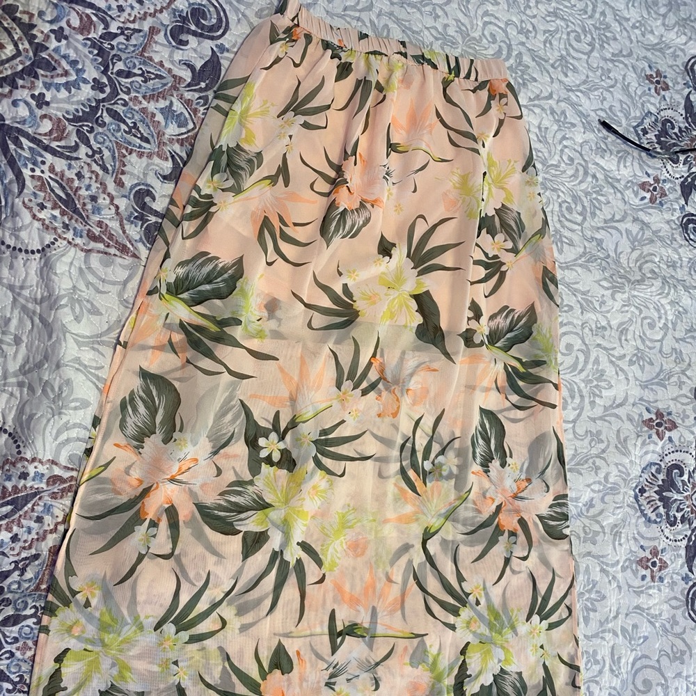 Floral skirt